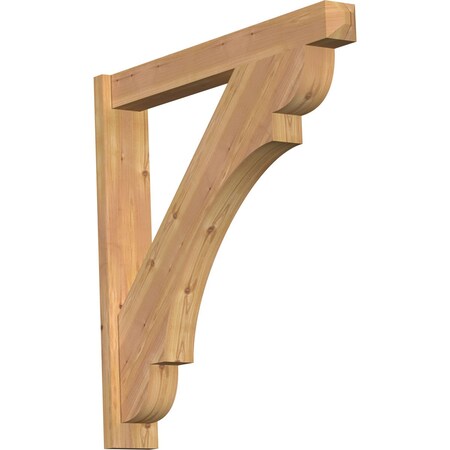 Ekena Millwork Olympic Craftsman Smooth Outlooker, Western Red Cedar, 5 1/2"W x 38"D x 38"H OUT06X38X38OLY04SWR